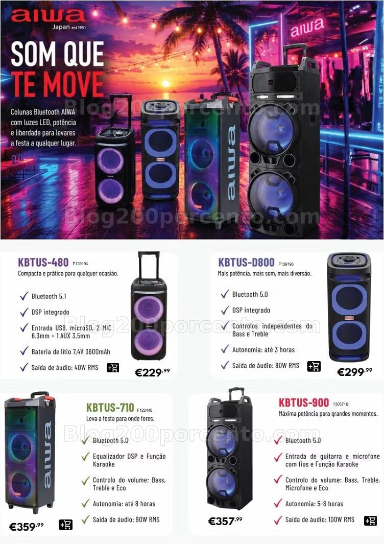 Antevisão Folheto RADIO POPULAR Especial Som Promoções de 28 julho a 18 agosto